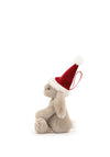 Jellycat I Am Bashful Christmas Bunny Decoration