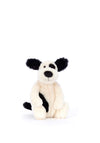 Jellycat I Am Little Bashful Black & Cream Puppy