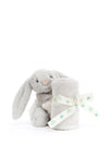 Jellycat I Am Bashful Silver Bunny Soother