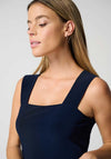 Joseph Ribkoff Square Neck Tank Top, Navy