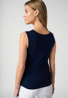 Joseph Ribkoff Square Neck Tank Top, Navy