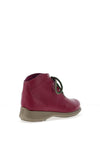 Jose Saenz Soft Leather Lace Up Ankle Boots, Purple