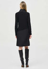 Joseph Ribkoff Half Zip Jersey Dress, Black