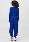 Joseph Ribkoff Wrap Wide Leg Jumpsuit, Blue