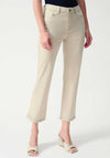 Joseph Ribkoff Embellished Straight Leg Jeans, Beige