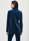 Joseph Ribkoff Velvet Blazer, Blue