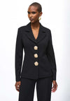 Joseph Ribkoff Notched Collar Blazer, Black