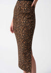 Joseph Ribkoff Jersey Midi Pencil Skirt, Leopard