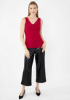 Joseph Ribkoff Cowl Neck Top, Red