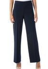 Joseph Ribkoff Pleated Wide Leg Trousers, Navy