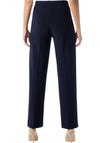 Joseph Ribkoff Pleated Wide Leg Trousers, Navy