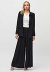 Joseph Ribkoff High Waist Flared Jersey Trousers, Black