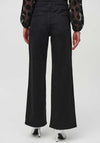 Joseph Ribkoff Wide Leg Jeans, Black