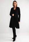 Joseph Ribkoff Zip Up Coat, Black