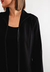 Joseph Ribkoff Zip Up Coat, Black