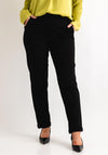 Joseph Ribkoff Slim Leg Trousers, Black