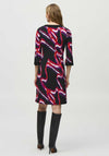 Joseph Ribkoff Printed Shift Dress, Black Multi