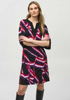 Joseph Ribkoff Printed Shift Dress, Black Multi