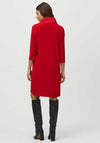 Joseph Ribkoff Half Zip Jersey Dress, Lipstick Red