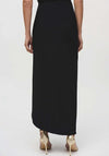 Joseph Ribkoff Jersey Wrap Maxi Skirt, Black