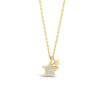 Absolute Diamante Star Charms Necklace, Gold