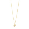 Absolute Diamante Star Charms Necklace, Gold