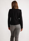 Kaffe Jenny Single Button Fitted Blazer, Black