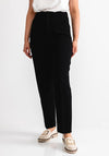 Kaffe Heila High Waist Trousers, Black