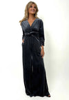 Kate and Pippa Sophia Velvet Jumpsuit, Grey