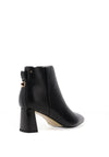 Kate Appleby Barnes Stud Detail Heeled Ankle Boots, Black