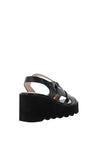 Kate Appleby Carnchatham Multi Strap Platform Sandals, Schwarz Mix