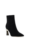 Kate Appleby Carnforth Faux Suede Heeled Ankle Boots, Black