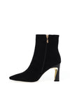 Kate Appleby Carnforth Faux Suede Heeled Ankle Boots, Black