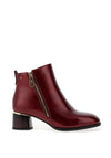 Kate Appleby Moneyglass Heeled Ankle Boots, Burgundy