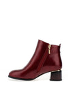 Kate Appleby Moneyglass Heeled Ankle Boots, Burgundy