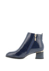 Kate Appleby Oakley Side Tape Zip Heeled Boots, Sapphire