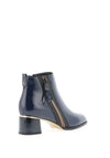 Kate Appleby Oakley Side Tape Zip Heeled Boots, Sapphire