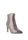 Kate Appleby Parkgate Shimmer Effect Heeled Boots, Silver