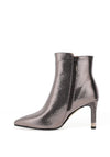 Kate Appleby Parkgate Shimmer Effect Heeled Boots, Silver