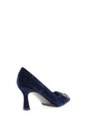 Kate Appleby Tawtan Velvet Embellished Heels, Navy