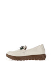 Kate Appleby Todley Embellished Loafers, White