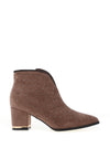 Kate Appleby Tynan Embellished Heeled Ankle Boots, Taupe