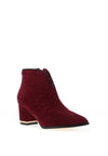 Kate Appleby Tynan Embellished Heeled Ankle Boots, Wine