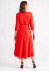 Kate Cooper Belted A-Line Dress, Red