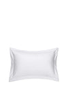 Katie Hannah By Mc Elhinneys 600TC Oxford Pillowcase, White