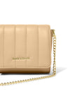 Katie Loxton Kendra Quilted Mini Crossbody Bag, Soft Tan