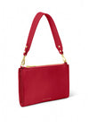 Katie Loxton Reya Pebbled Shoulder Bag, Red