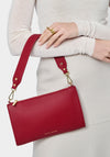 Katie Loxton Reya Pebbled Shoulder Bag, Red