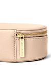 Katie Loxton Oval Jewellery Box, Nude Pink