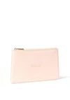 Katie Loxton 'Bridesmaid' Bridal Sentiment Pouch, Light Pink